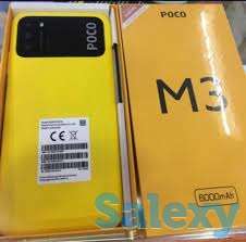 Продаётся Poco m3 128гб в цвете жёлтый. В хорошем состоянии. Минусы нет. коробка зарядчик документы всё есть., фотография 1