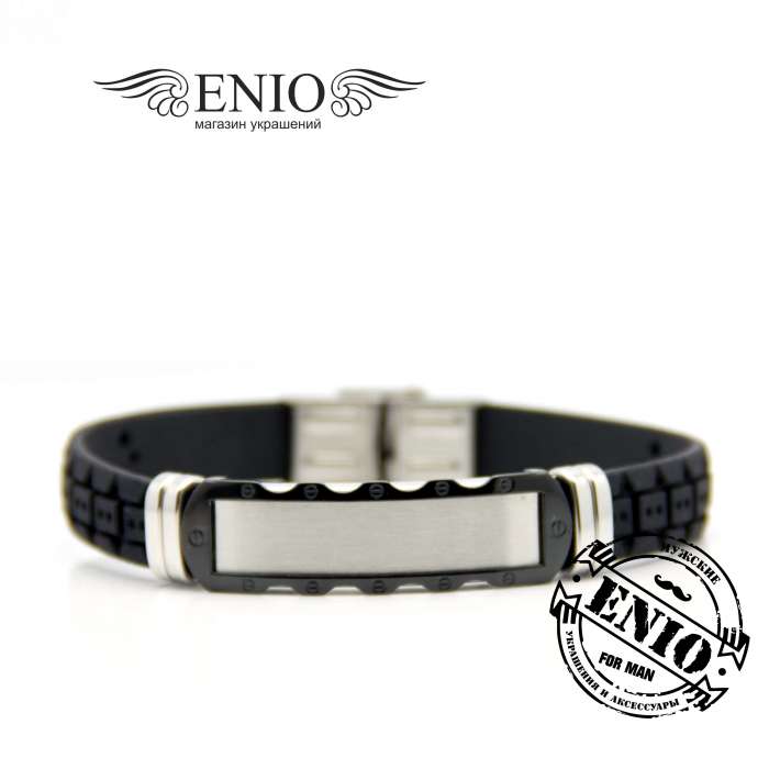 Мужские браслеты из каучука от интернет-магазина ENIO., фотография 12