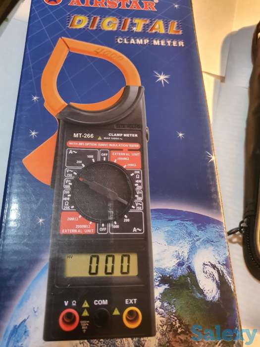 Токоизмерительные клещи мультиметр MT-266, фотография 4