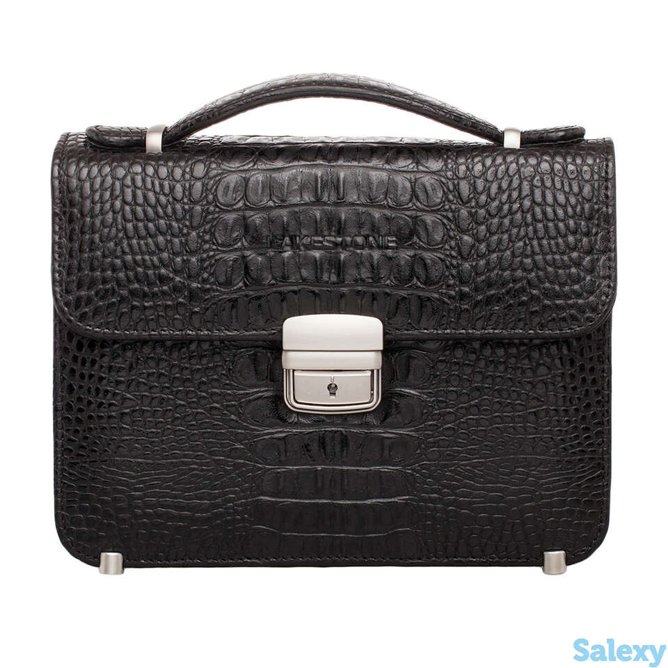 Барсетка foxcote black caiman, фотография 2