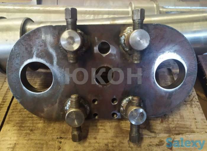 Плита передняя крепления роликов Б6-ДГВ. Плита ДГВ, фотография 1