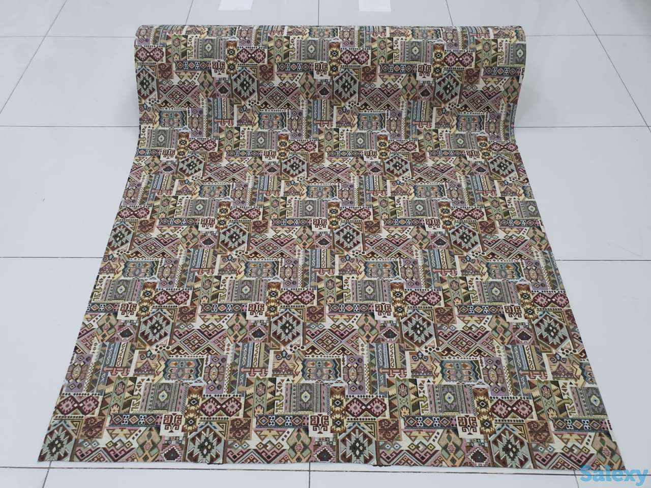 Шикарный гобеленовый коврик метражом ковровая дорожка Италия 135 см, фотография 13