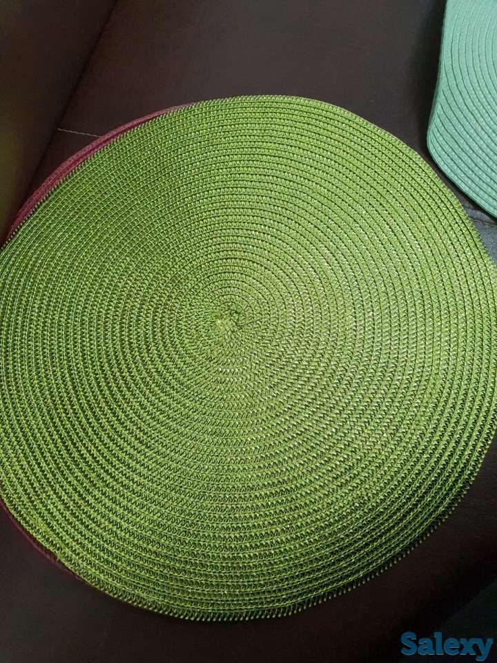 Подтарельники разных цветов, качественный материал, круглые, фотография 8