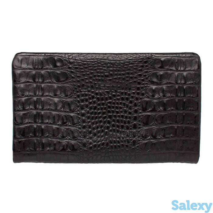 Клатч crispin black caiman, фотография 1