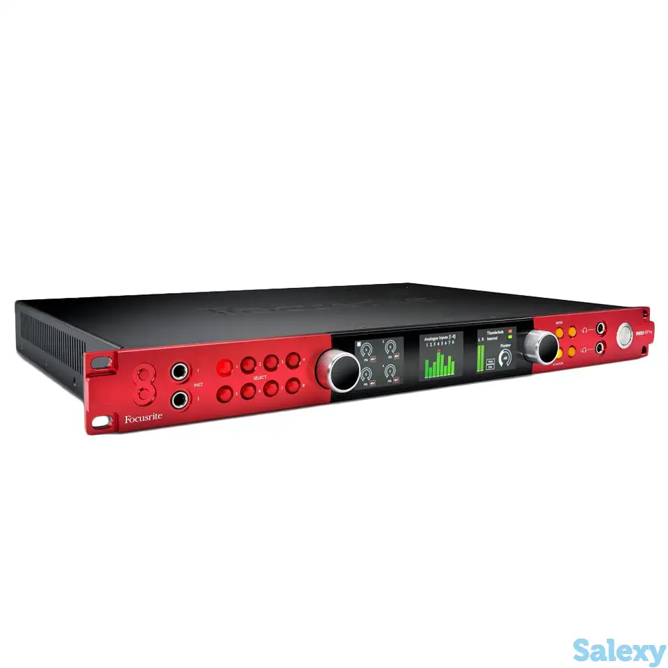 Внешняя студийная звуковая карта focusrite pro red 8pre, фотография 1