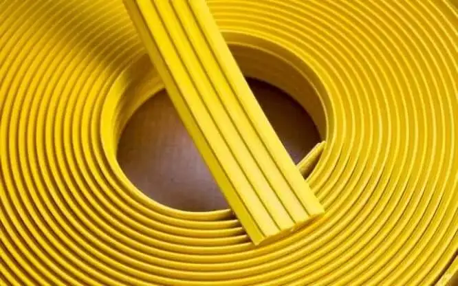 Тактильная лента направляющая, 29х25мм Материал: ПВХ, фотография 1