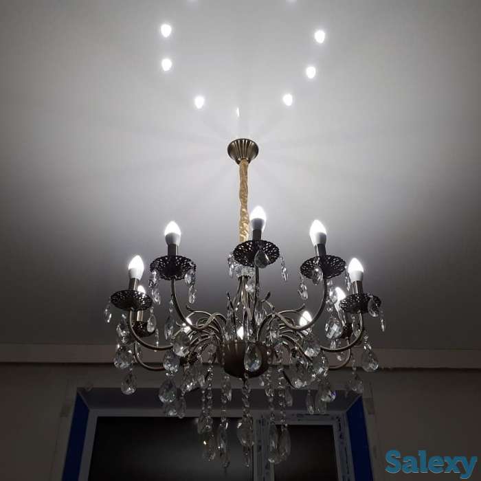 Натяжные потолки, профессиональный и быстрый монтаж, фотография 4