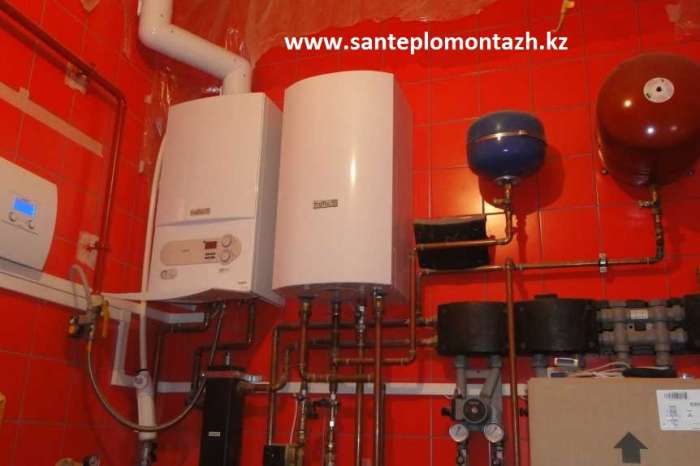 Установка газовых котлов в Алматы, фотография 1