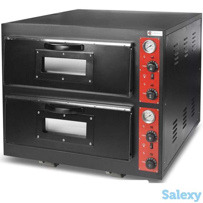Печь для пиццы двухуровневая электрическая  на 8 пицц ., фотография 1