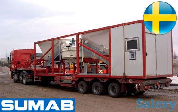 Мобильный Бетонный Завод Sumab K-40, фотография 2