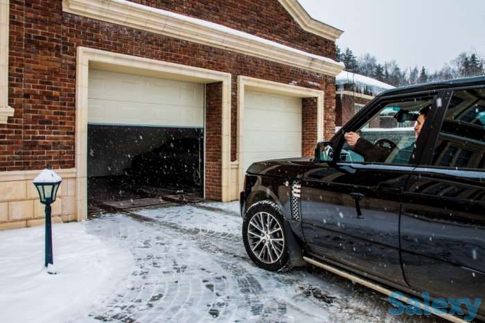 Гаражные секционные  ворота, фотография 2