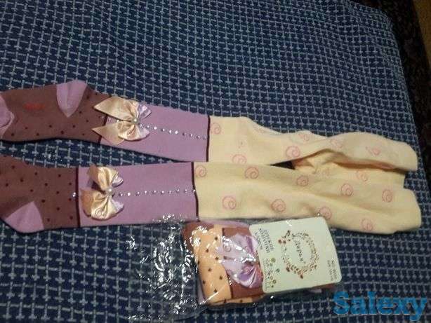 Продам новые колготки детские 2 шт, фотография 1
