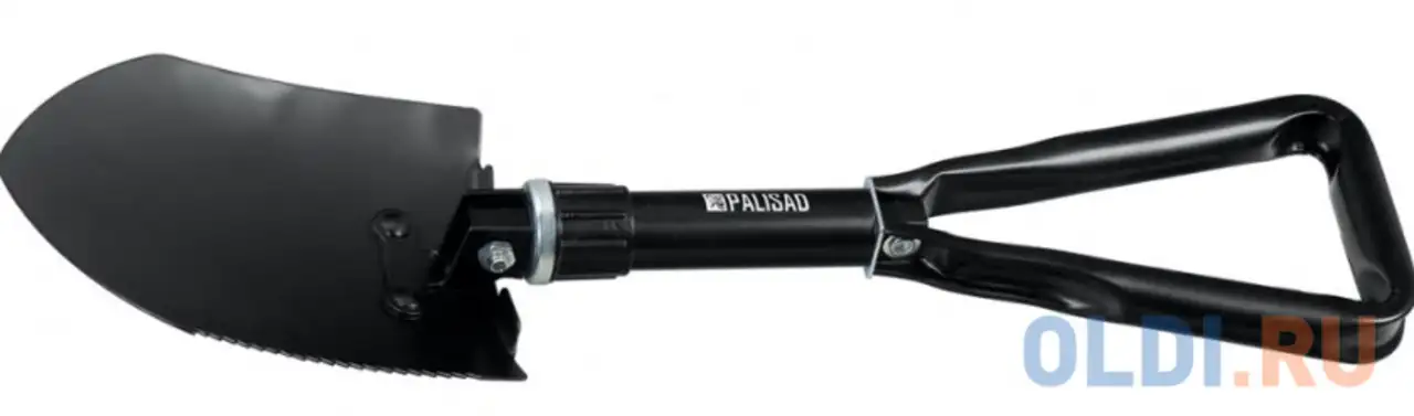 Лопата, 150 х 200 мм, саперная, раскладная до 620 мм// palisad, фотография 1