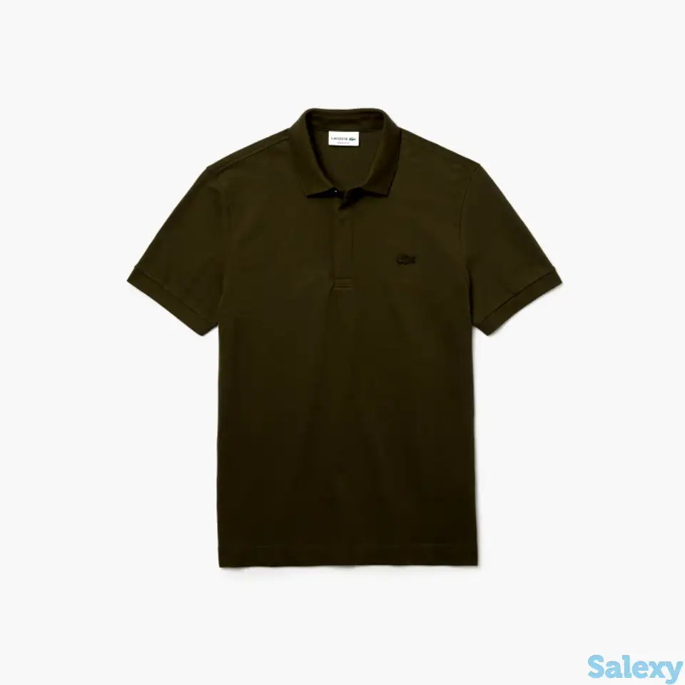 Мужское поло lacoste paris polo regular fit, фотография 1