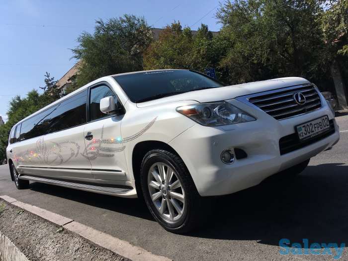 Лимузины Алматы на свадьбу и день рождения, выписка из роддома, трансфер в аэропорт, юбилеи и выпускной, фотография 8