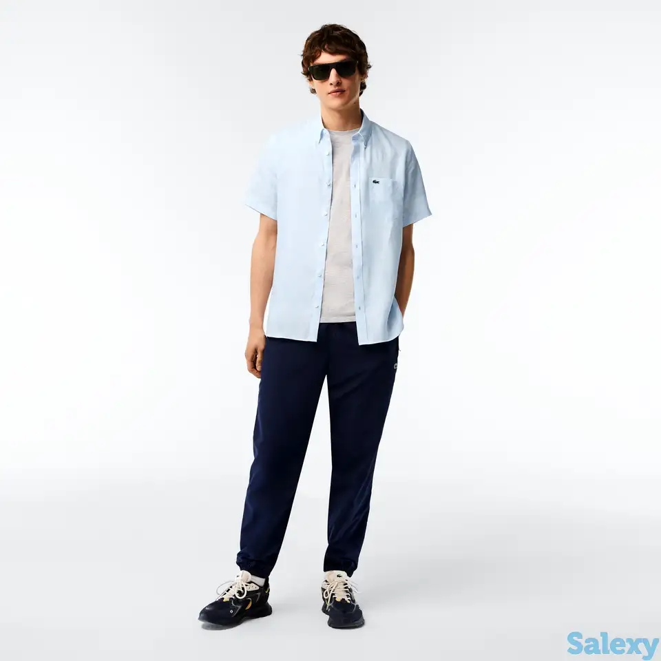 Мужская льняная рубашка lacoste, фотография 1