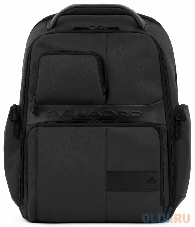 Рюкзак piquadro wollem ca6239w129bm/n черный полиэстер/натур.кожа, фотография 1