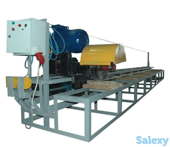 Многопильный станок с несколькими дисковыми пилами., фотография 1