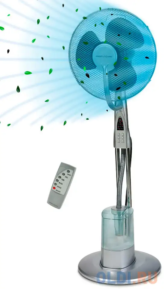 Вентилятор напольный proficare pc-vl 3111 lb 85 вт серебристый, фотография 1