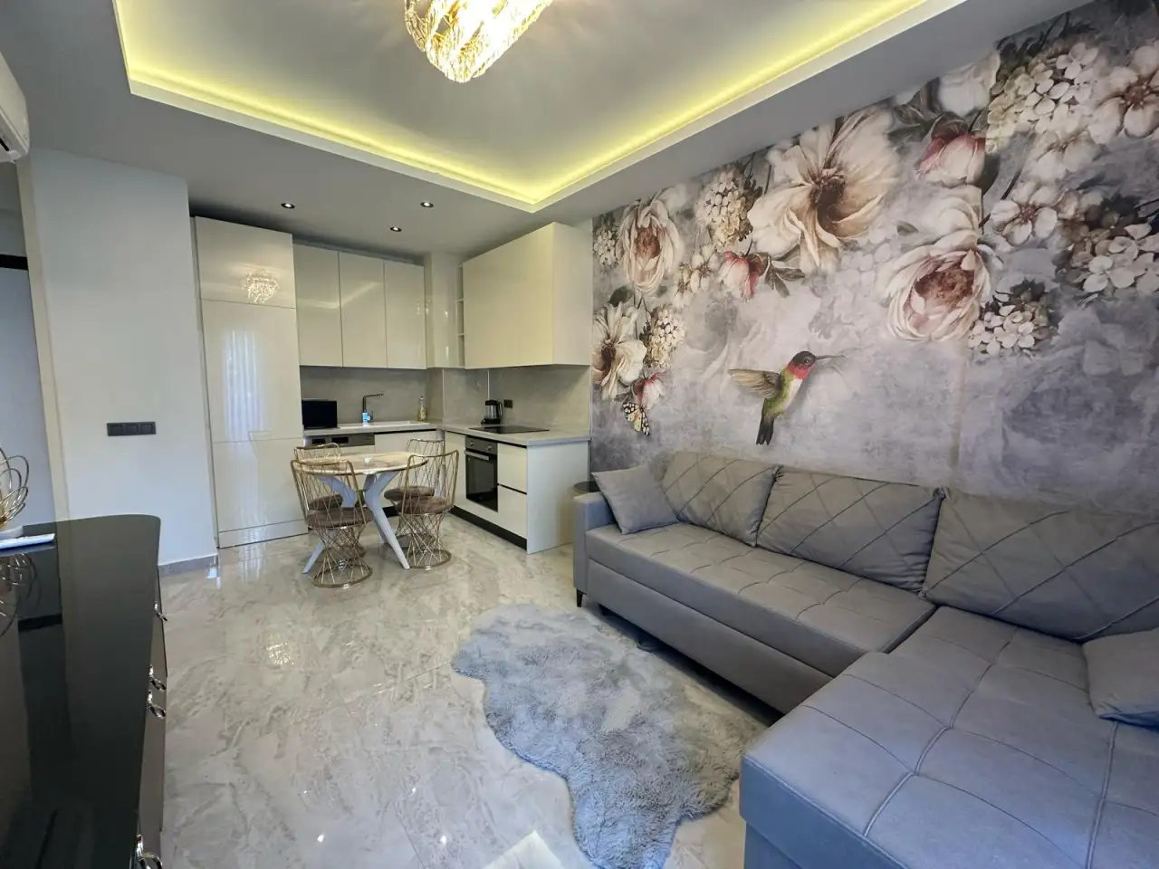 Продажа однокомнатной квартиры в комплексе люкс. 2 этаж. 370м до моря!, фотография 1