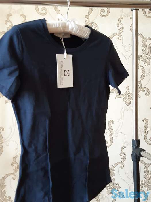 Футболка синяя новая Max Mara, фотография 3