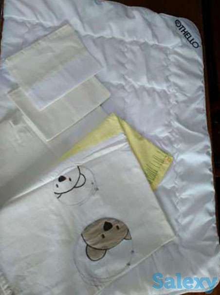 Продам детское одеяло и комплект постели, фотография 1