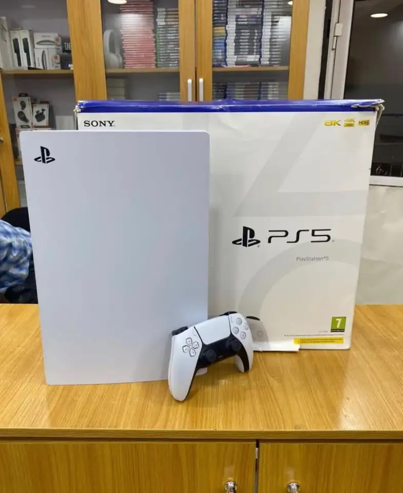 СКИДКА!! ОТКРЫТАЯ КОРОБКА PLAYSTATION 5 с 2 контроллерами  ПОДСТАВКА PS5 КАБЕЛЬ HDMI И КАБЕЛЬ ПИТАНИЯ ТЕПЕРЬ ДОСТУПНЫ, фотография 2