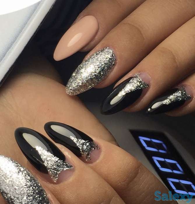 Маникюр наращивание, фотография 5