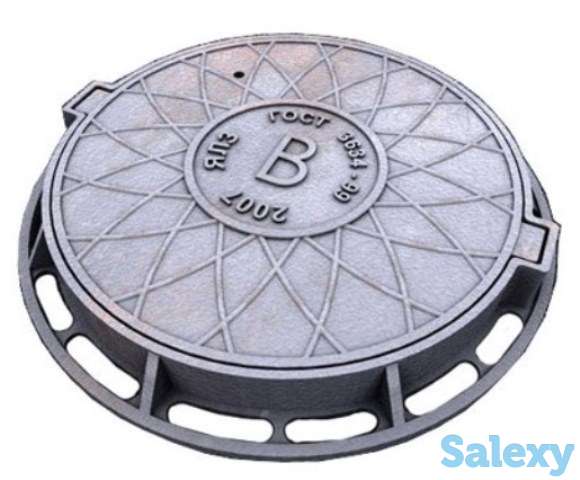 Люки чугунные, фотография 1