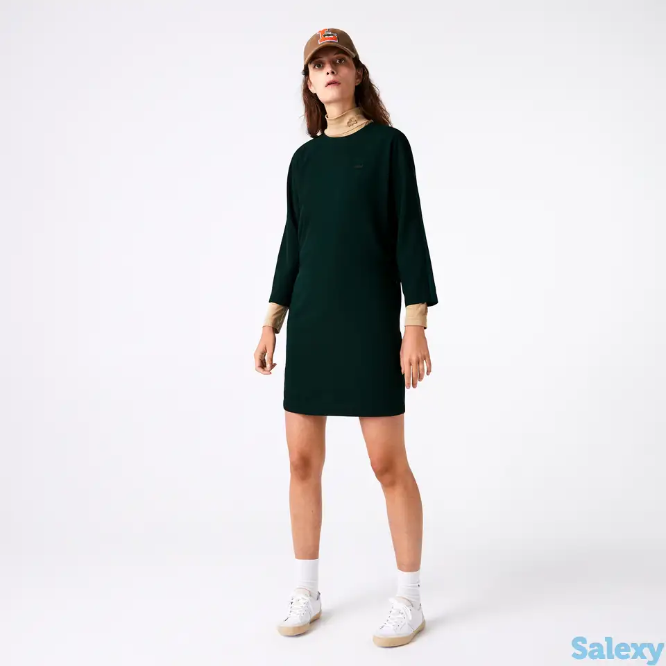 Женское платье lacoste с круглым вырезом, фотография 1