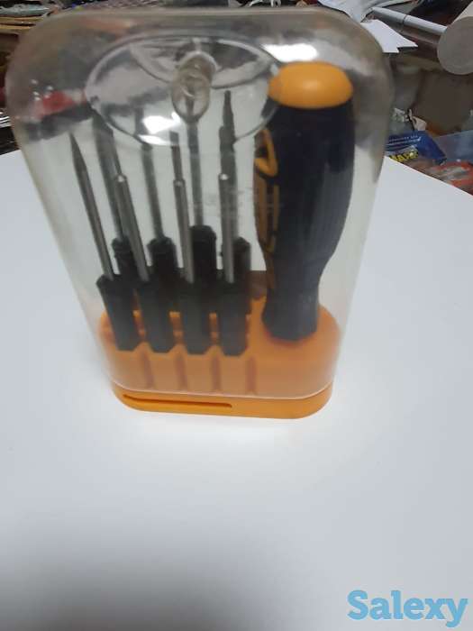 Отвертка в наборе с насадками 9 предметов, отличное качество, фотография 2