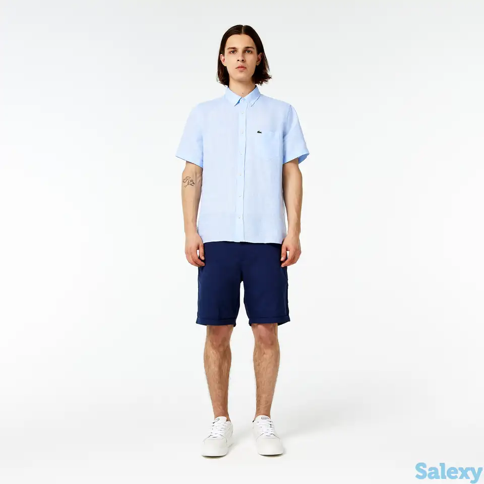 Мужские шорты lacoste slim fit, фотография 1