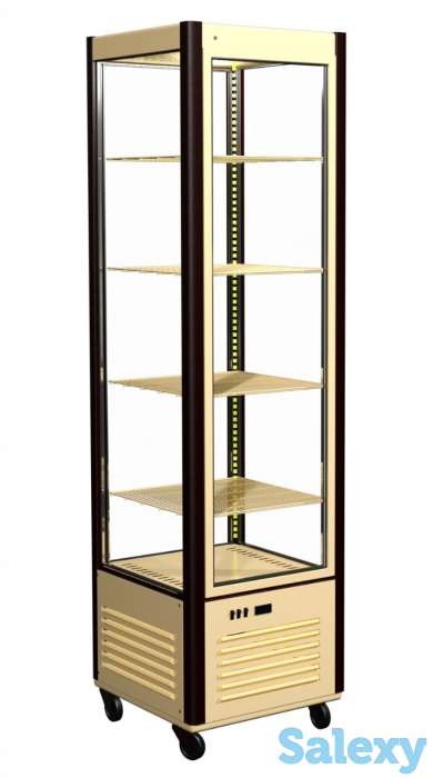 Шкаф холодильный D4 VM 400-2 бежево-коричневый, фотография 2