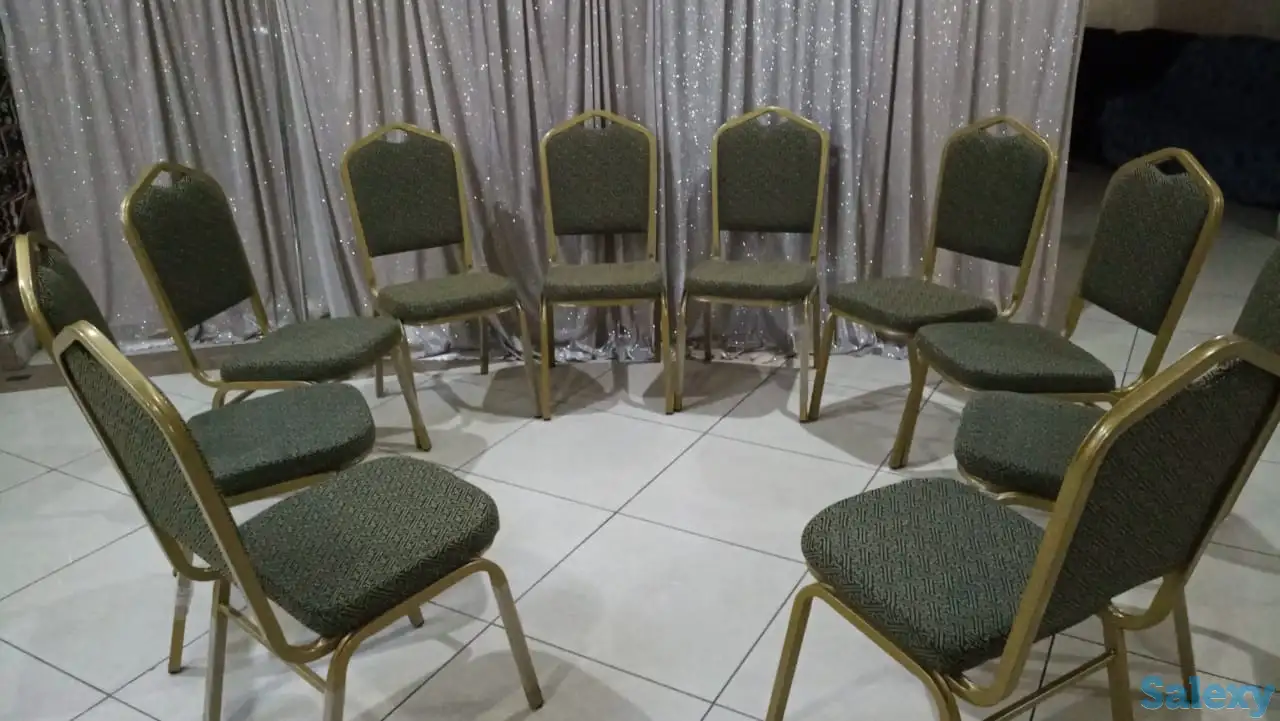 Прокат Аренда Столы Стулья Пуфики Посуда Оформление Цветы Шары и пр., фотография 4