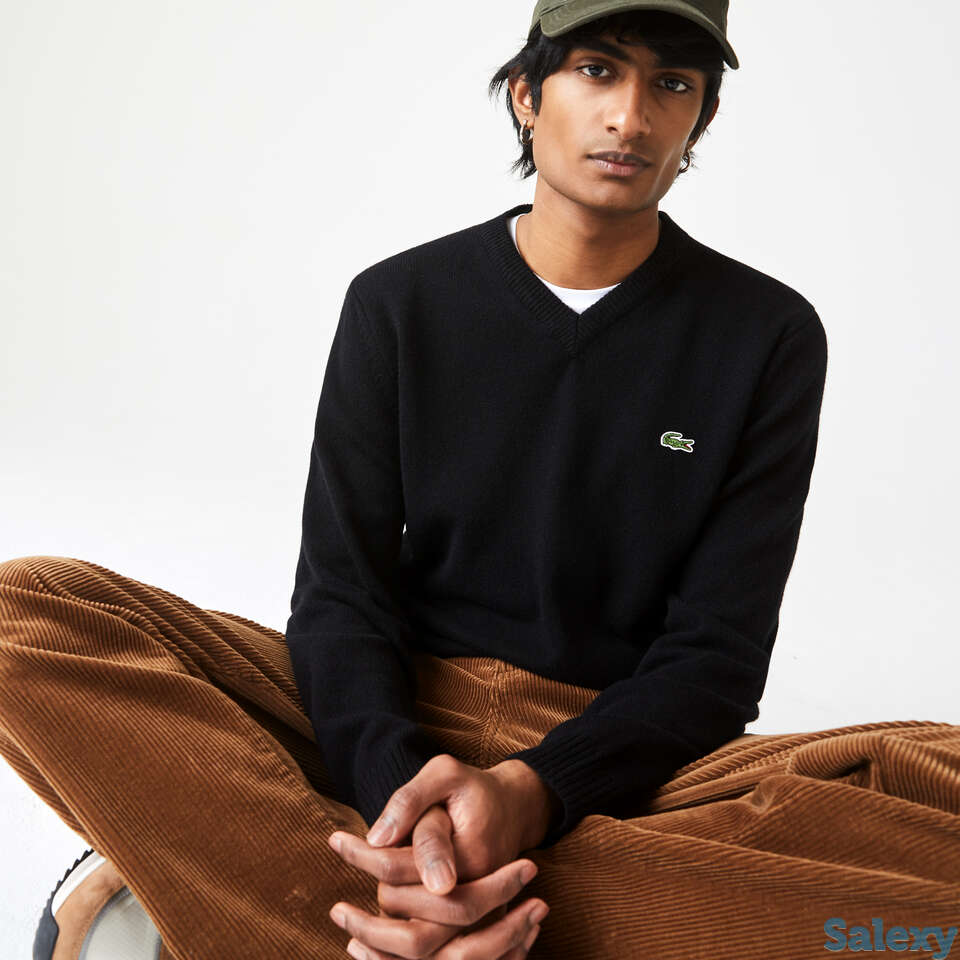 Шерстяной свитер lacoste, фотография 1