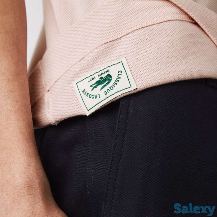 Мужское поло lacoste classic fit l.12.21, фотография 5