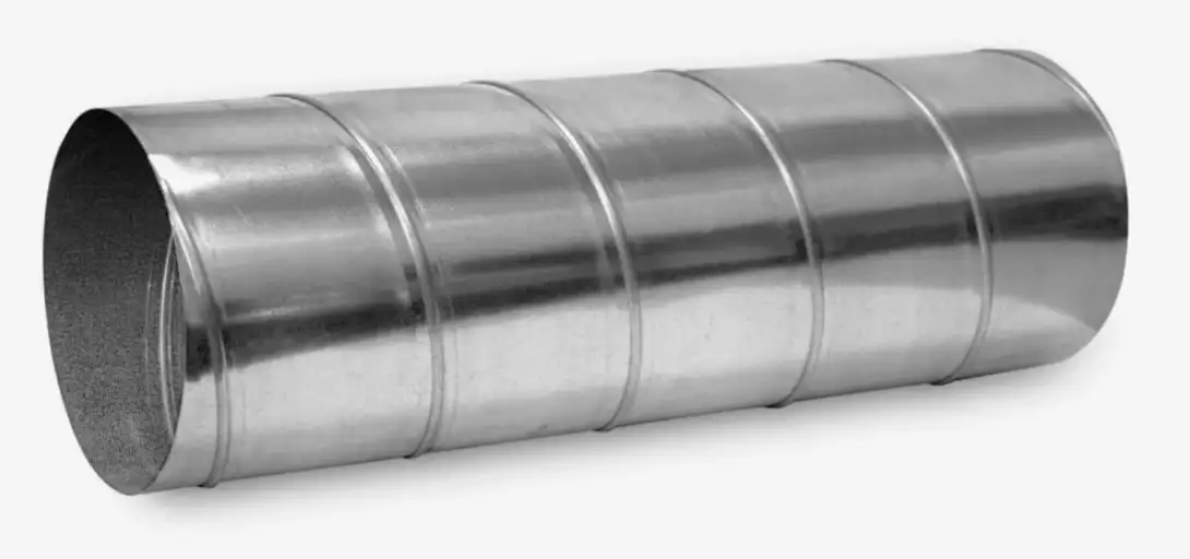 Круглые воздуховоды из оцинкованной стали, D 32-2000 мм, s 0,5-10 мм, Вид: гибкий; гофрированный..., фотография 1