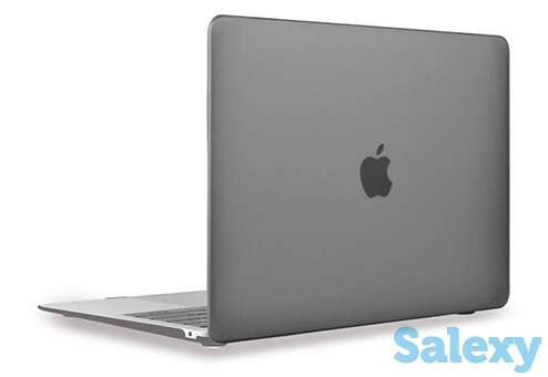 Чехол-накладка yotrix hardcover для macbook air 13 (2018-2019) a1932. серый матовый, фотография 2