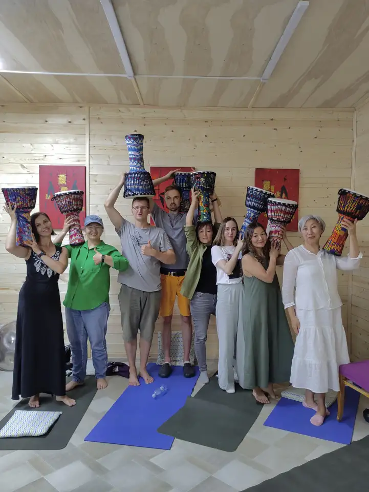 Музыкальные мастер-классы на ваших праздниках барабаны шанкобызы ханги хэндпаны бубны, фотография 6