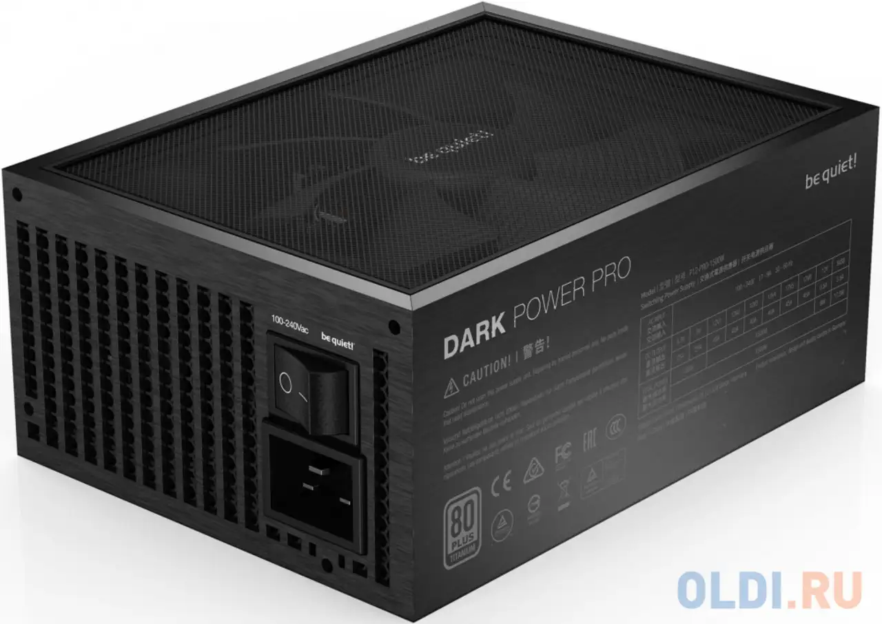 Be quiet! dark power pro 12 1500w / atx 2.51, active, фотография 1
