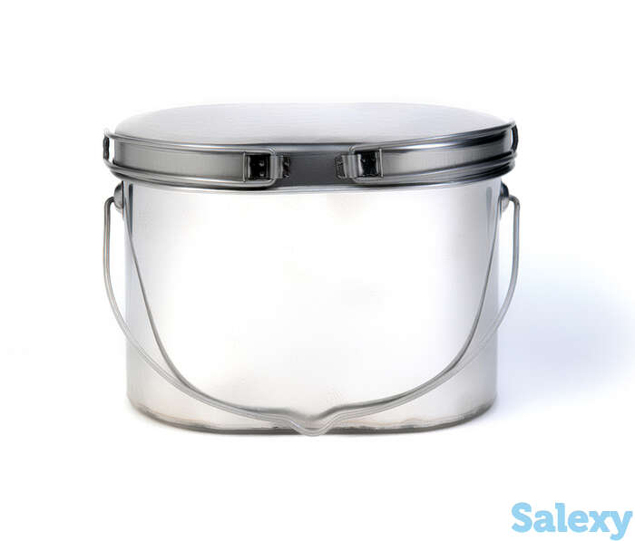 Котелок роза ветров крышка с ручками  1.8л, фотография 1