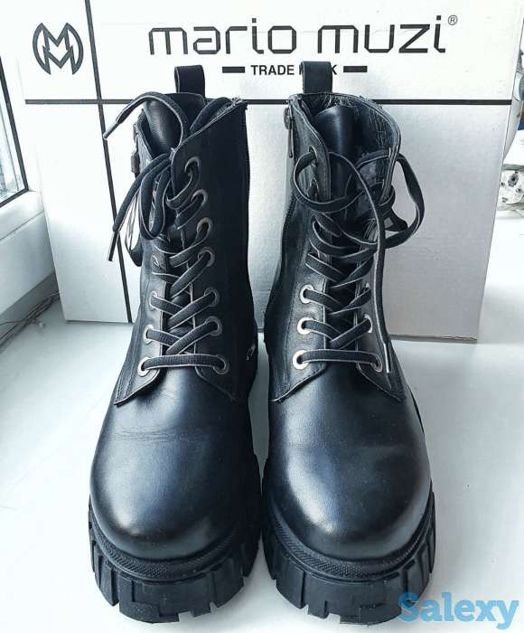 Ботинки (натуральная кожа, цигейка), фотография 1