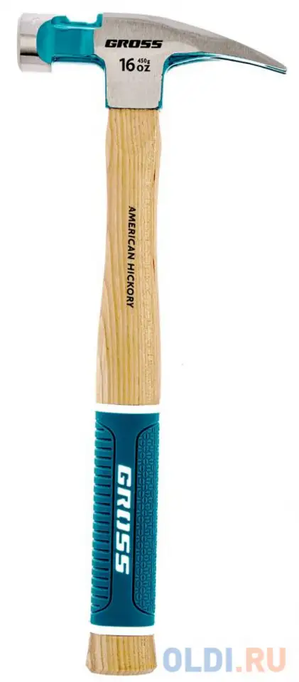 Молоток гвоздодер gross 