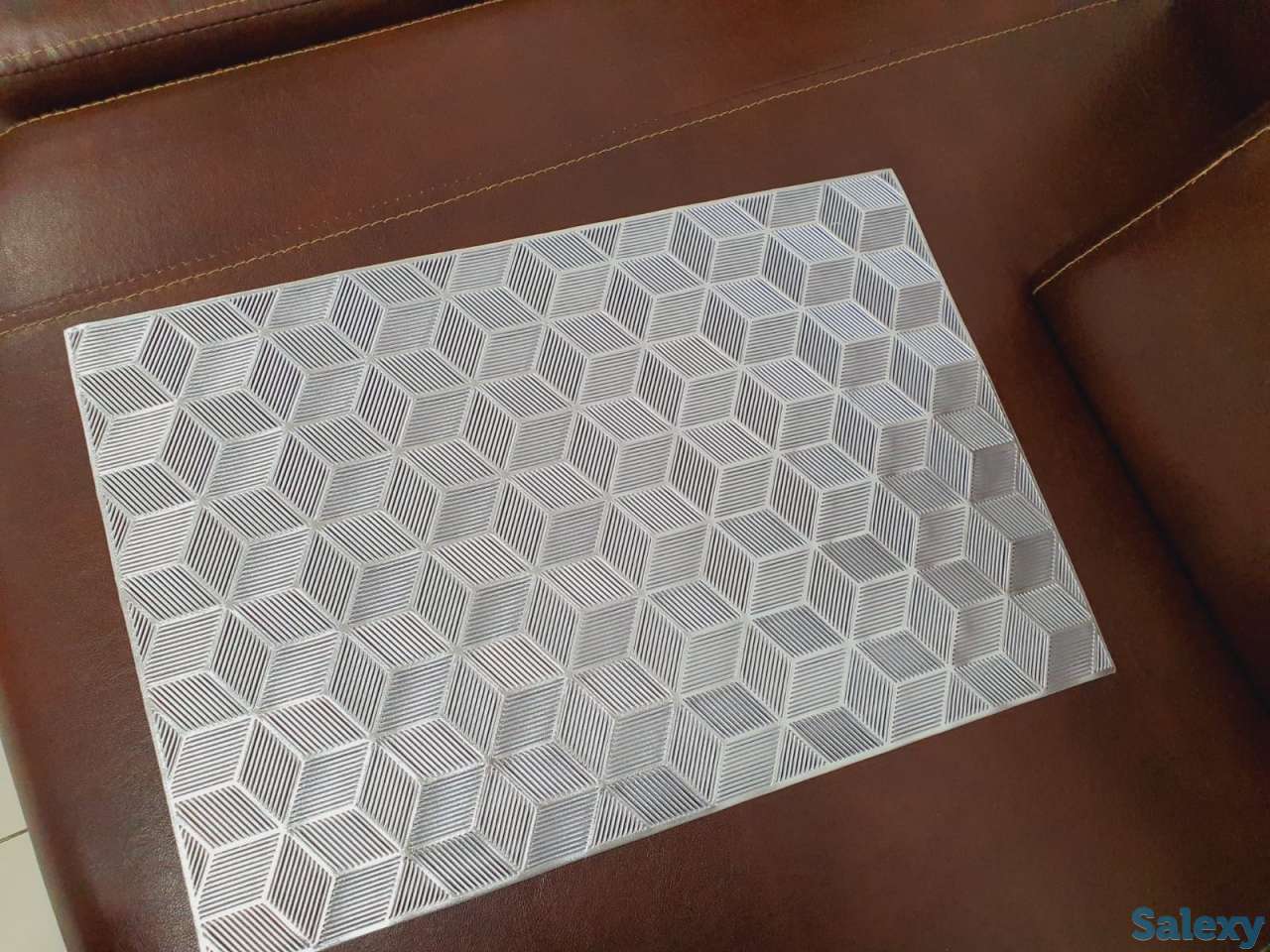 Подтарельники под золото и серебро, качественный материал, ракушки, фотография 4