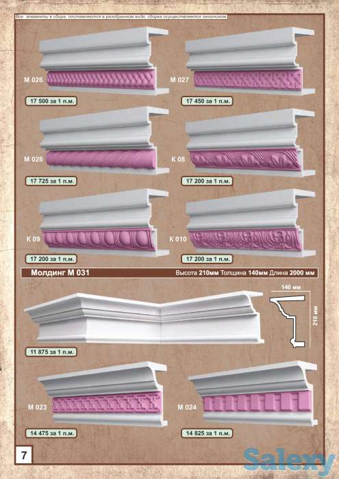 Межэтажные пояса (карниз), фотография 4