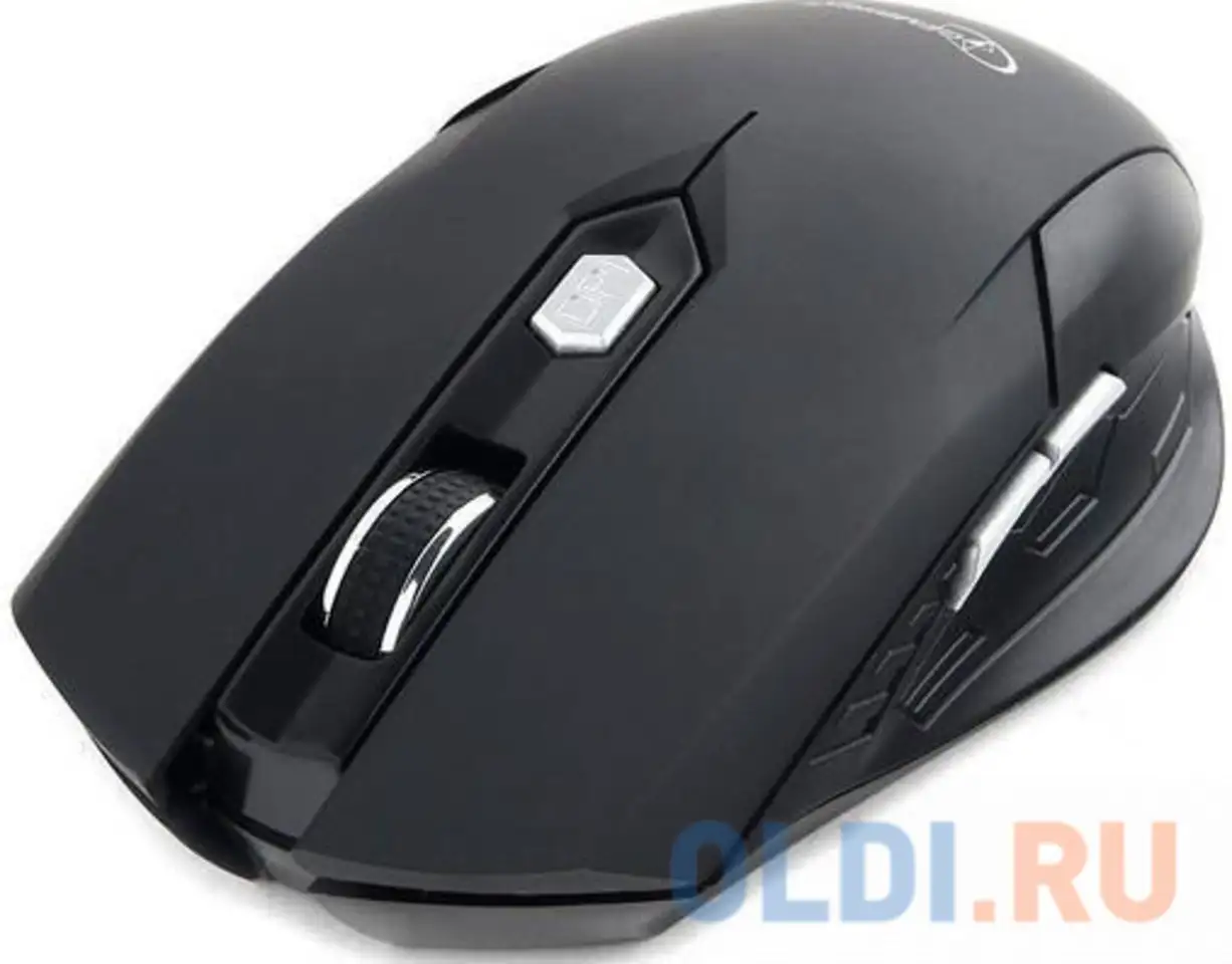 Мышь беспроводная gembird musw-240 чёрный usb, фотография 1