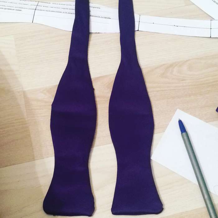 Галстук бабочка на заказ, ручной работы, фотография 2