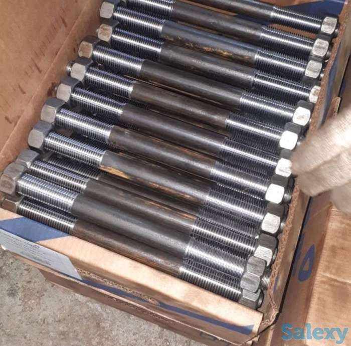 Ст09г2с Шпилька фланцевая М20*800 резьба с двух сторон, фотография 1