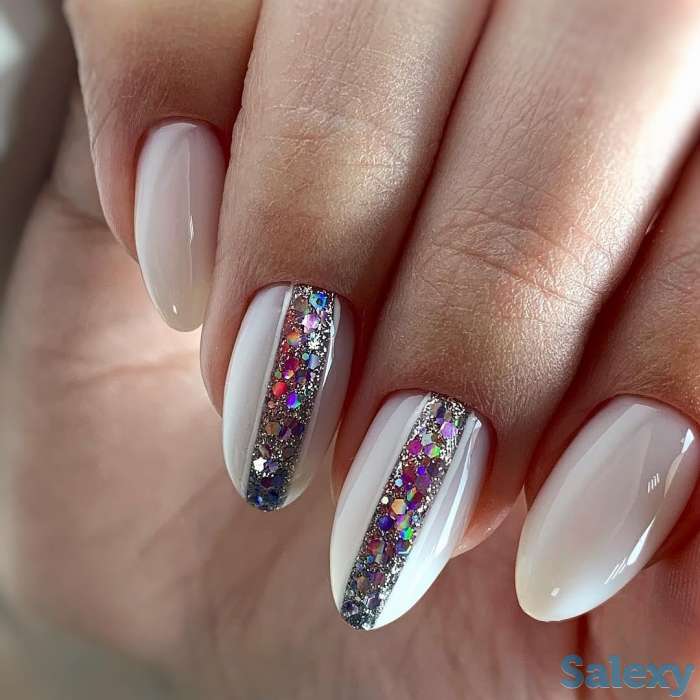 Услуги ногтевого сервиса маникюр с выравниванием и укреплением, педикюр, удаление врошего ногтя, дизайн, худ.роспись., фотография 7