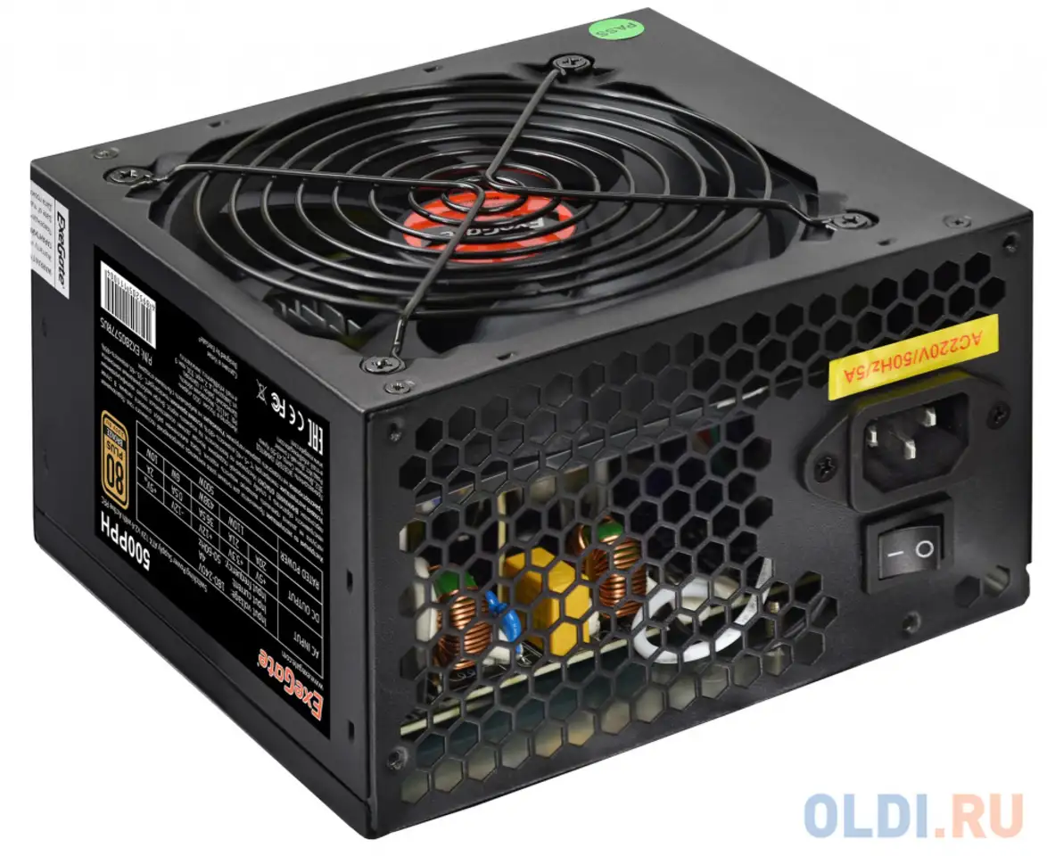 Блок питания exegate 500pph 500 вт, фотография 1